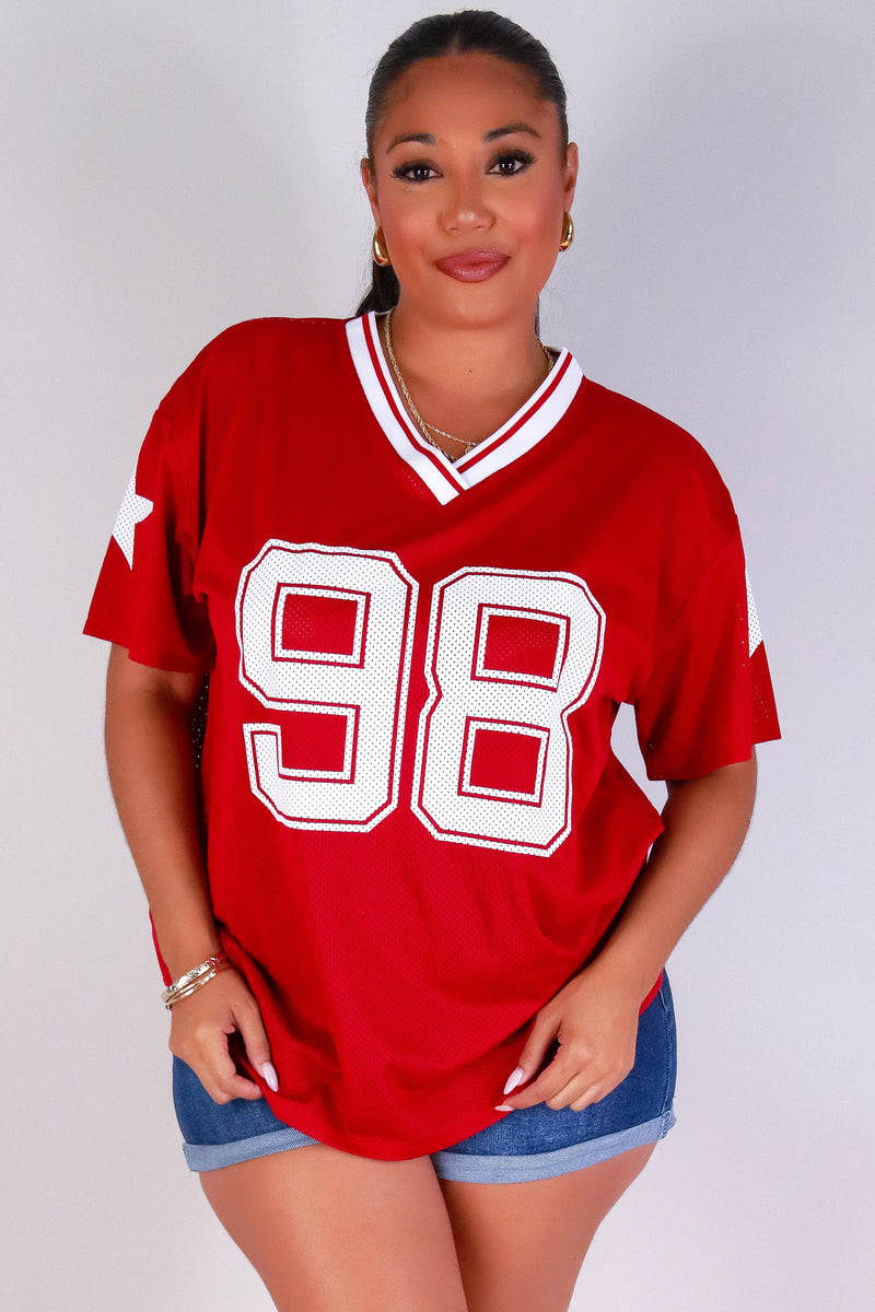 Jeans Warehouse Hawaii - PLUS S/S PRINT WOVEN TOPS - JERSEY GIRL | By POPULAR 21
