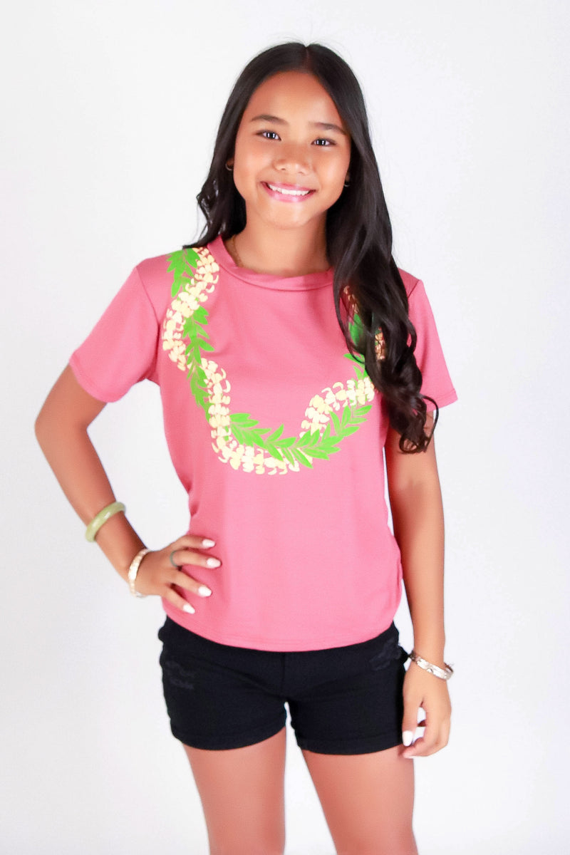 PUAKENIKENI MAILE LEI TEE | KIDS SIZE 2-16