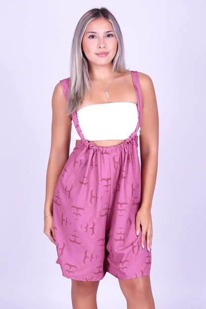 IWA CIRCLE TIE FRONT ROMPER