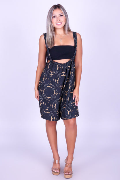 IWA CIRCLE TIE FRONT ROMPER