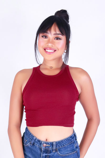PRETTY BASIC CROP TANK