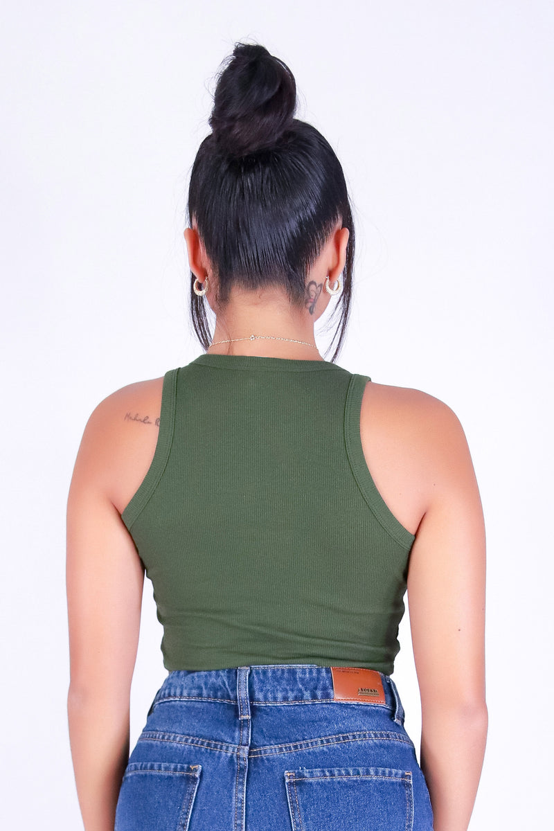 PRETTY BASIC CROP TANK
