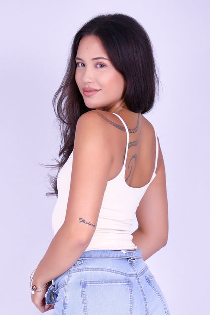 THE BASE RIBBED CAMI