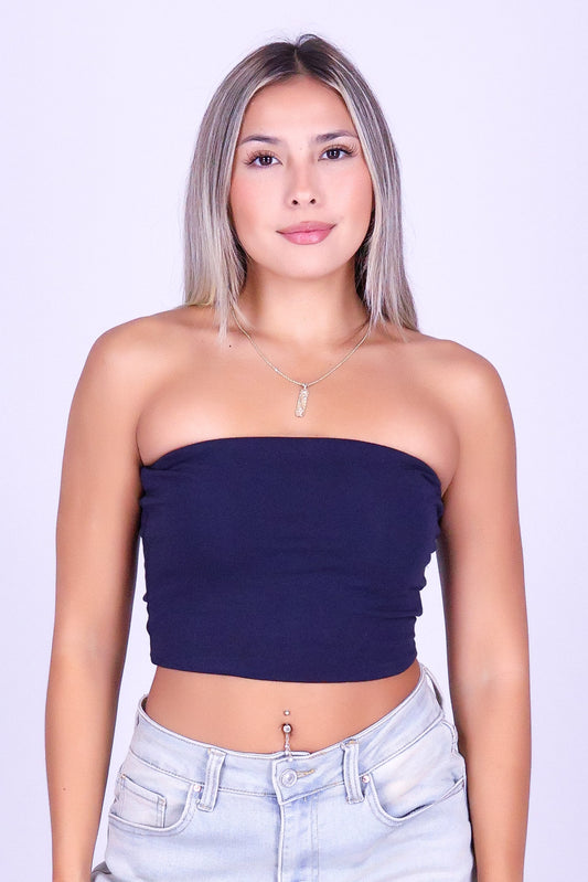 UNTIL FOREVER CROP TUBE TOP