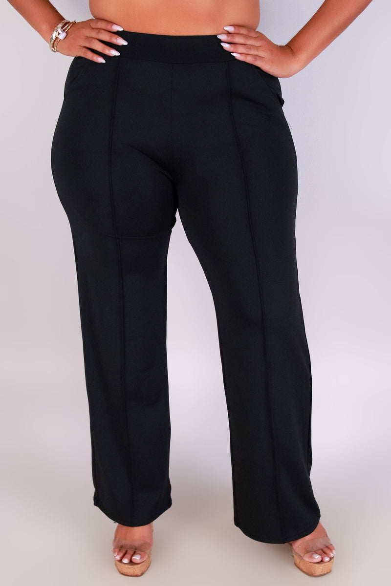 Jeans Warehouse Hawaii - PLUS SOLID DRESSY PANTS - THE STAPLE PANTS | By SUPERLINE