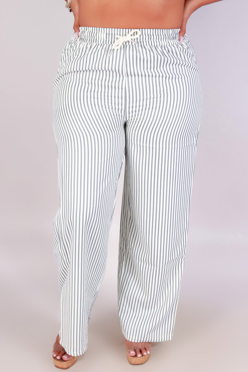 Jeans Warehouse Hawaii - PLUS PLUS PRINTED PANTS - PIN IT DOWN PANTS | By SUPERLINE