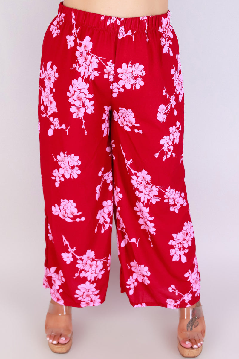 Jeans Warehouse Hawaii - PLUS PRINT WOVEN CAPRI&