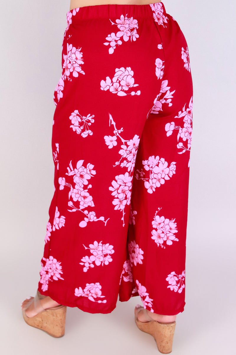 Jeans Warehouse Hawaii - PLUS PRINT WOVEN CAPRI&