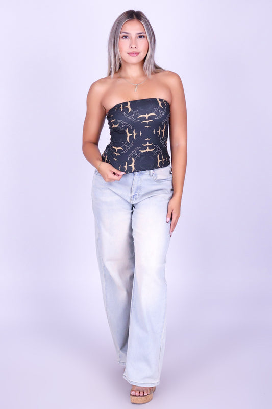 IWA CIRCLE CROP TUBE TOP