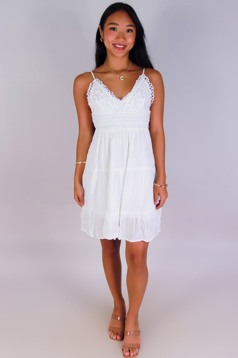 Jeans Warehouse Hawaii - S/L SHORT SOLID DRESSES - SURE THING DRESS | By PAPERMOON/ B_ENVIED
