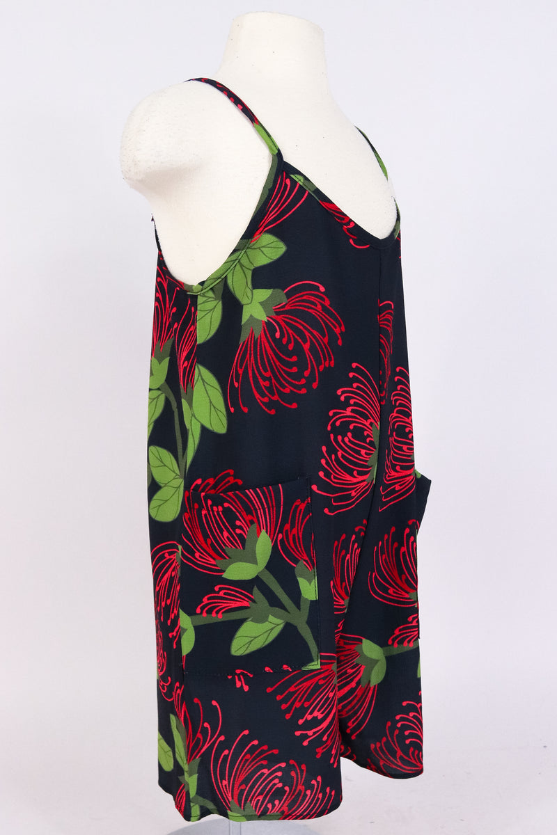 Jeans Warehouse Hawaii - DRESSES 4-6X - OHIA LEHUA NO WAIST ROMPER | KIDS SIZE 4-6X | By LUZ