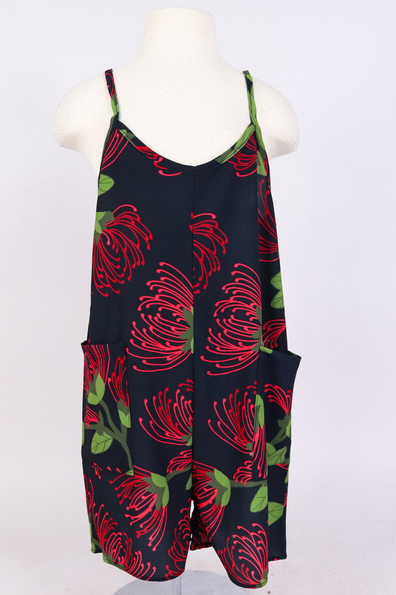Jeans Warehouse Hawaii - DRESSES 4-6X - OHIA LEHUA NO WAIST ROMPER | KIDS SIZE 4-6X | By LUZ