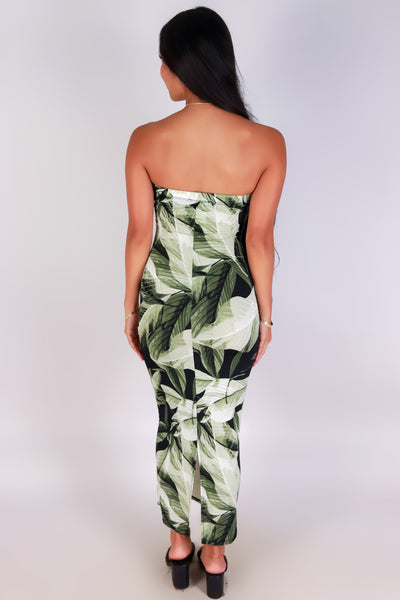 Jeans Warehouse Hawaii - TUBE LONG PRINT DRESSES - WANTING MORE TUBE DRESS | By PAPERMOON/ B_ENVIED