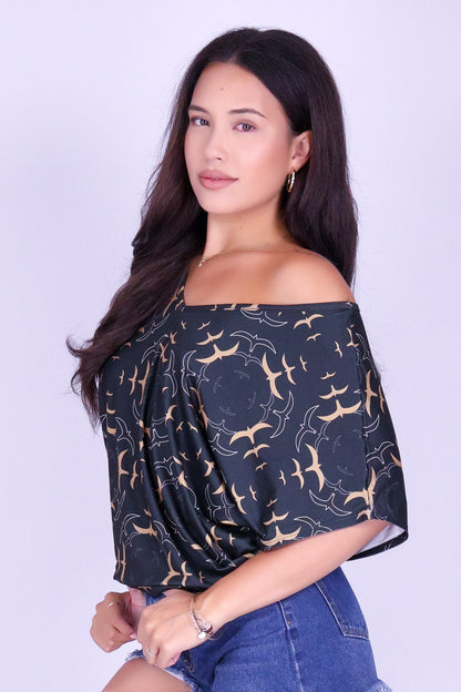 IWA CIRCLE DOLMAN TOP
