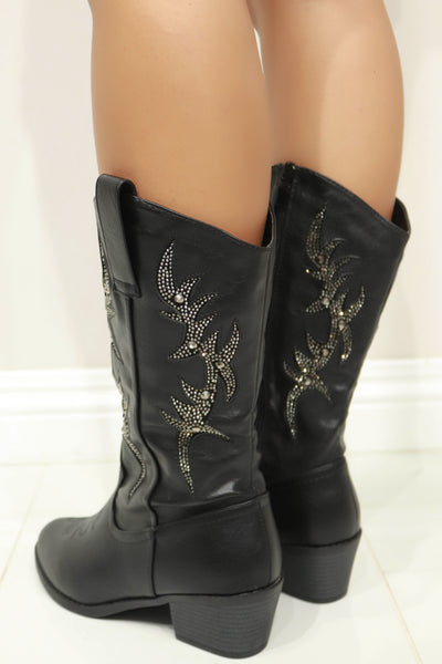 Jeans Warehouse Hawaii - BOOTS - AROUND TOWN COWBOY BOOTS | By FOREVER LINK