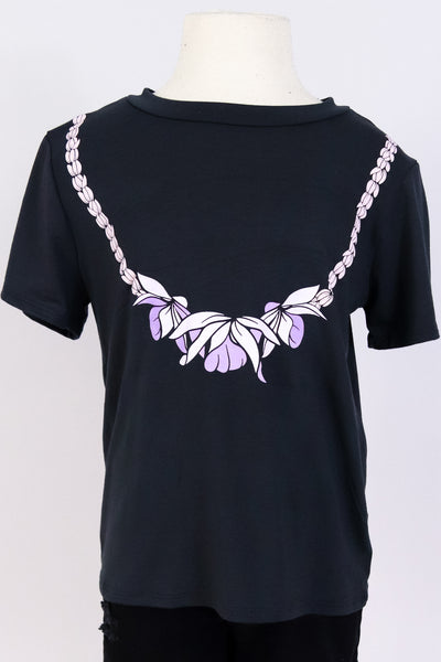 Jeans Warehouse Hawaii - S/S PRINT 7-16 - HONOHONO LEI TEE | KIDS SIZE 7-16 | By LUZ