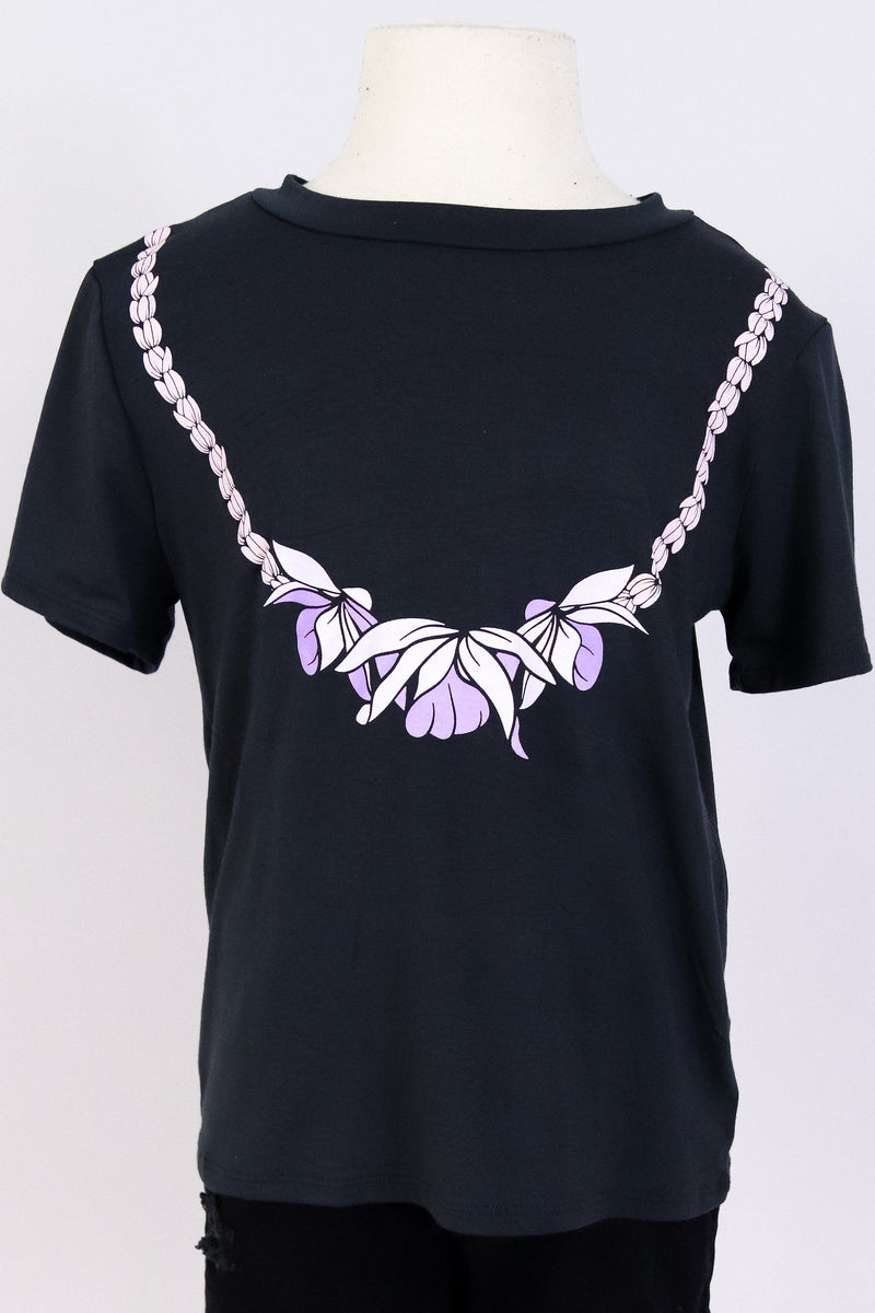 Jeans Warehouse Hawaii - S/S PRINT 7-16 - HONOHONO LEI TEE | KIDS SIZE 7-16 | By LUZ