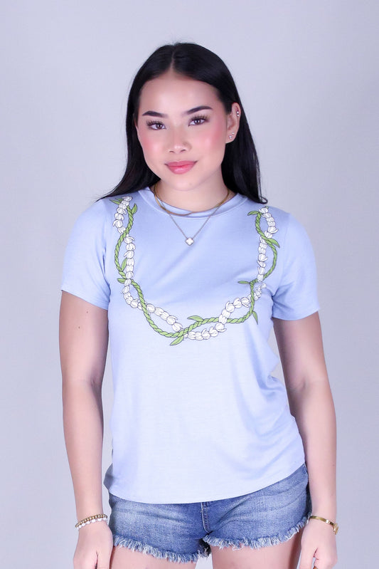 TI LEAF PIKAKE TWIST TEE