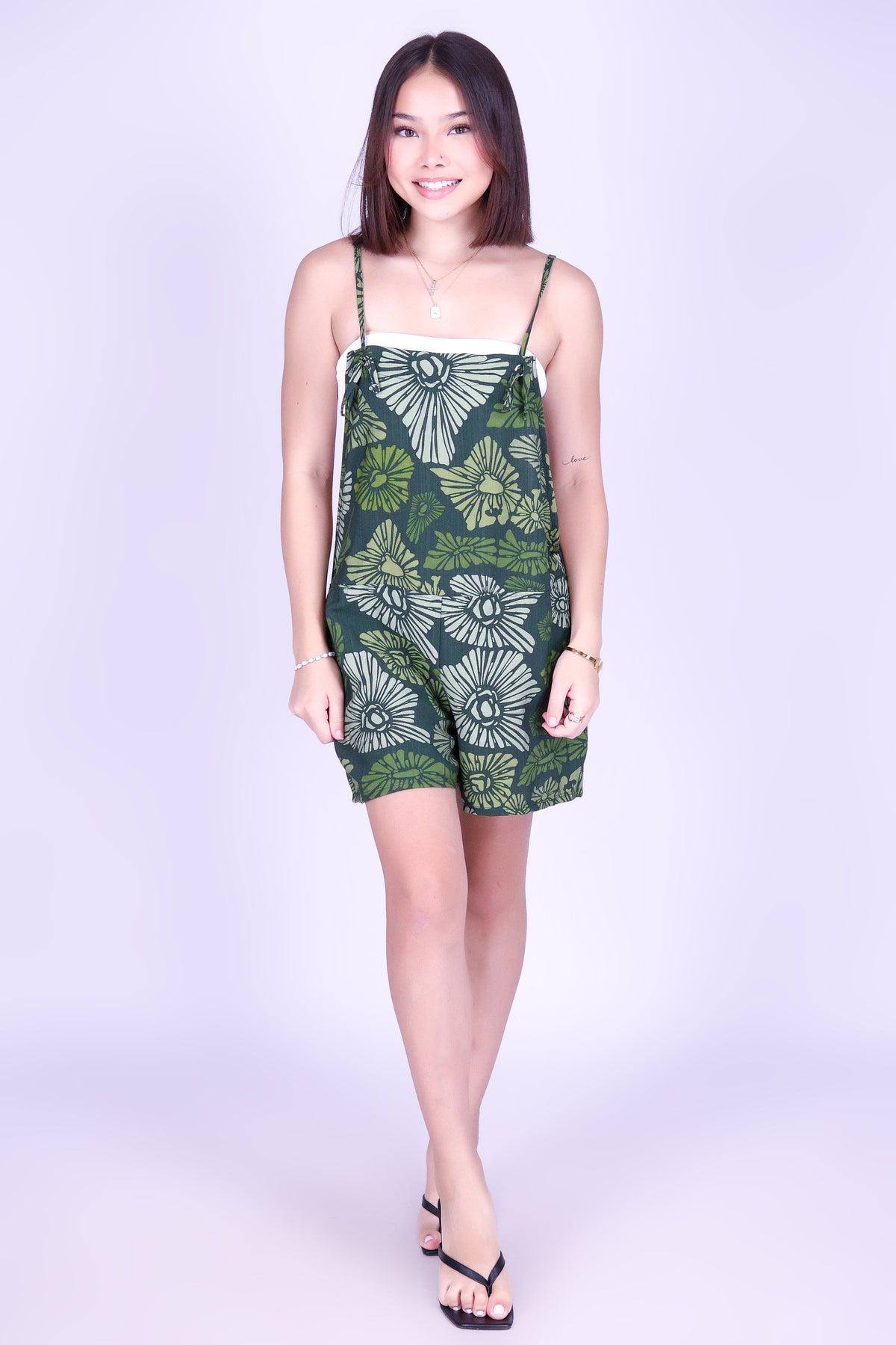 ISLAND OPIHI SHELL SHORTALL ROMPER