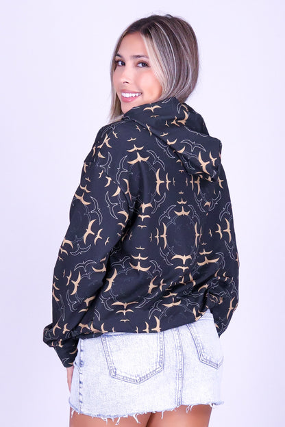IWA CIRCLE OVERSIZED HOODIE