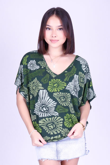ISLAND OPIHI SHELLS DOLMAN TOP