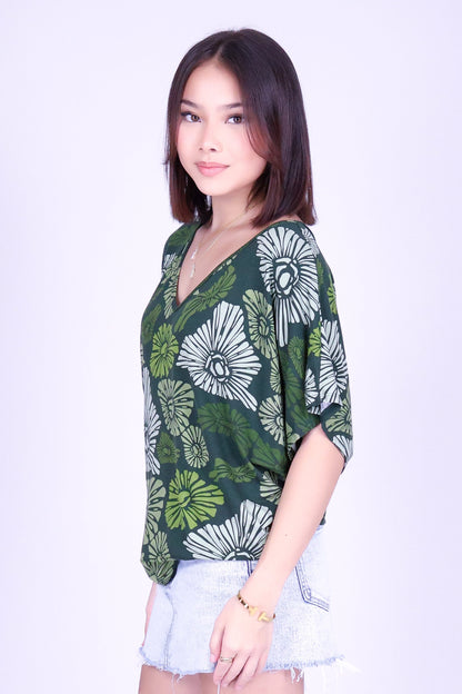ISLAND OPIHI SHELLS DOLMAN TOP