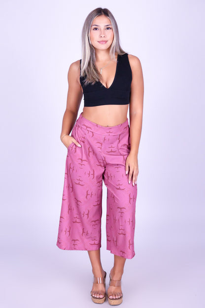 IWA CIRCLE PLEATED CAPRI'S