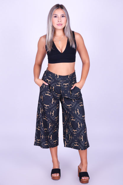 IWA CIRCLE PLEATED CAPRI'S