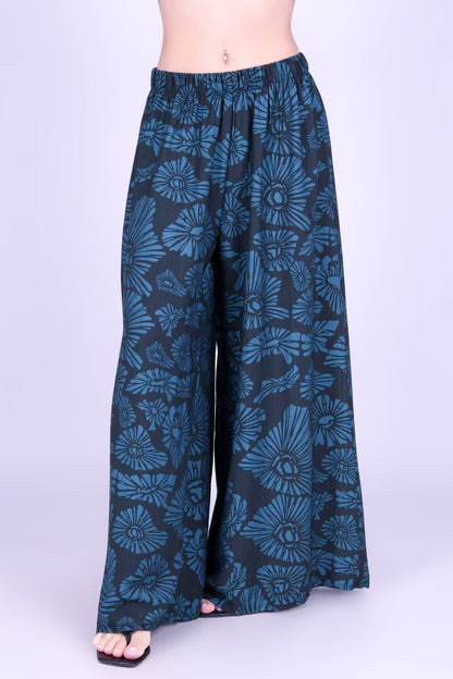 ISLAND OPIHI SHELLS PALAZZO PANTS