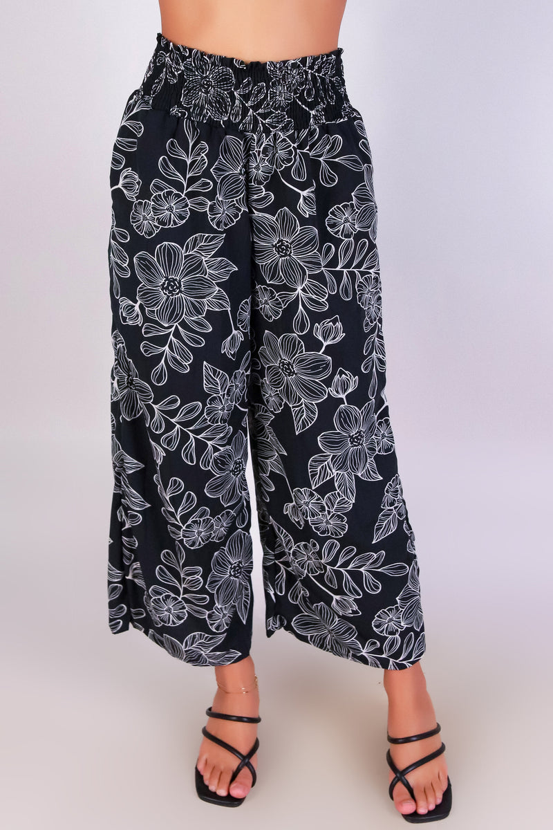 Jeans Warehouse Hawaii - PRINT WOVEN CAPRI&
