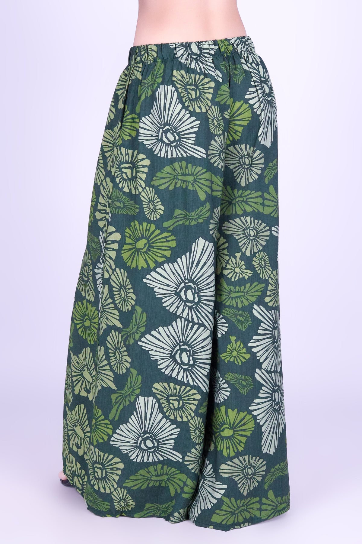 ISLAND OPIHI SHELLS PALAZZO PANTS