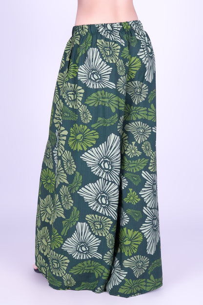 ISLAND OPIHI SHELLS PALAZZO PANTS