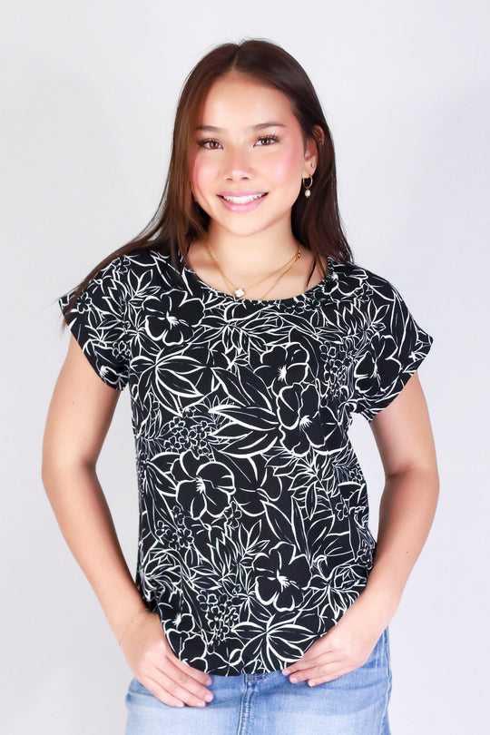 FLIRTY IN PARADISE BLOUSE