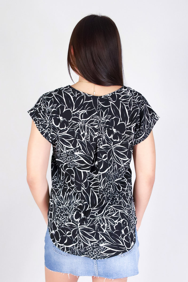 FLIRTY IN PARADISE BLOUSE