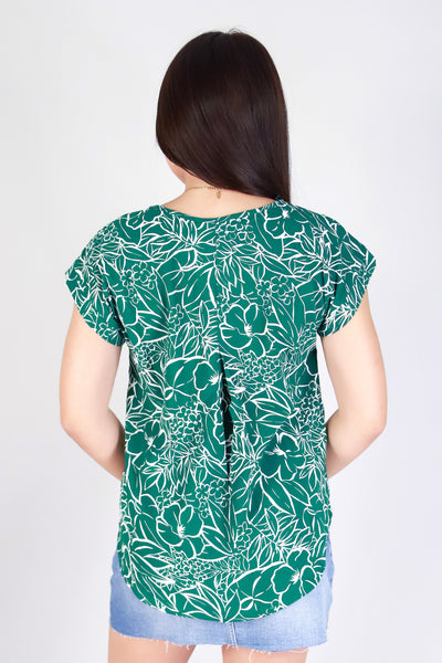 FLIRTY IN PARADISE BLOUSE