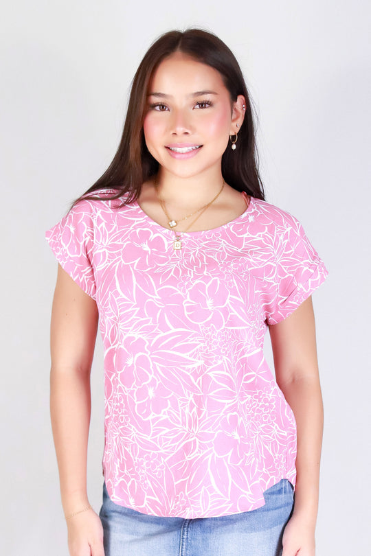 FLIRTY IN PARADISE BLOUSE
