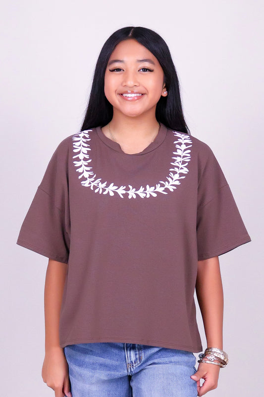 PLUMERIA LEI TEE | KIDS SIZE 2-16