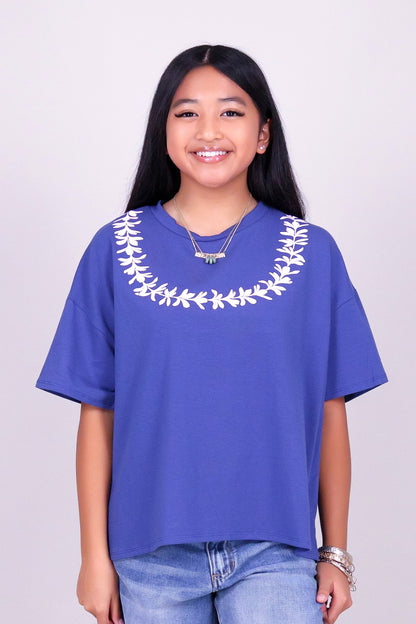 PLUMERIA LEI TEE | KIDS SIZE 2-16
