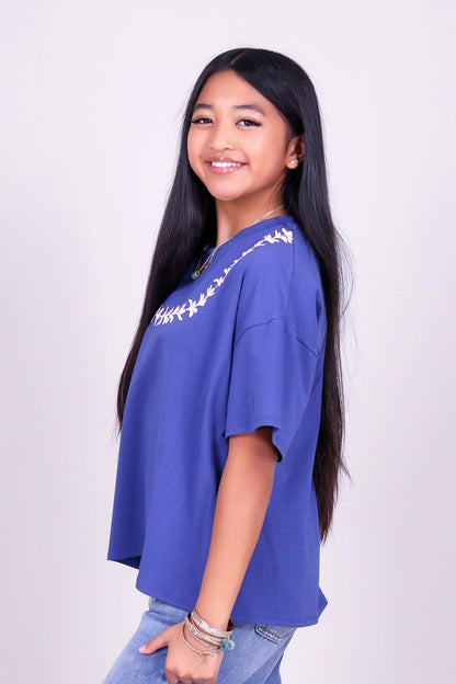 PLUMERIA LEI TEE | KIDS SIZE 2-16