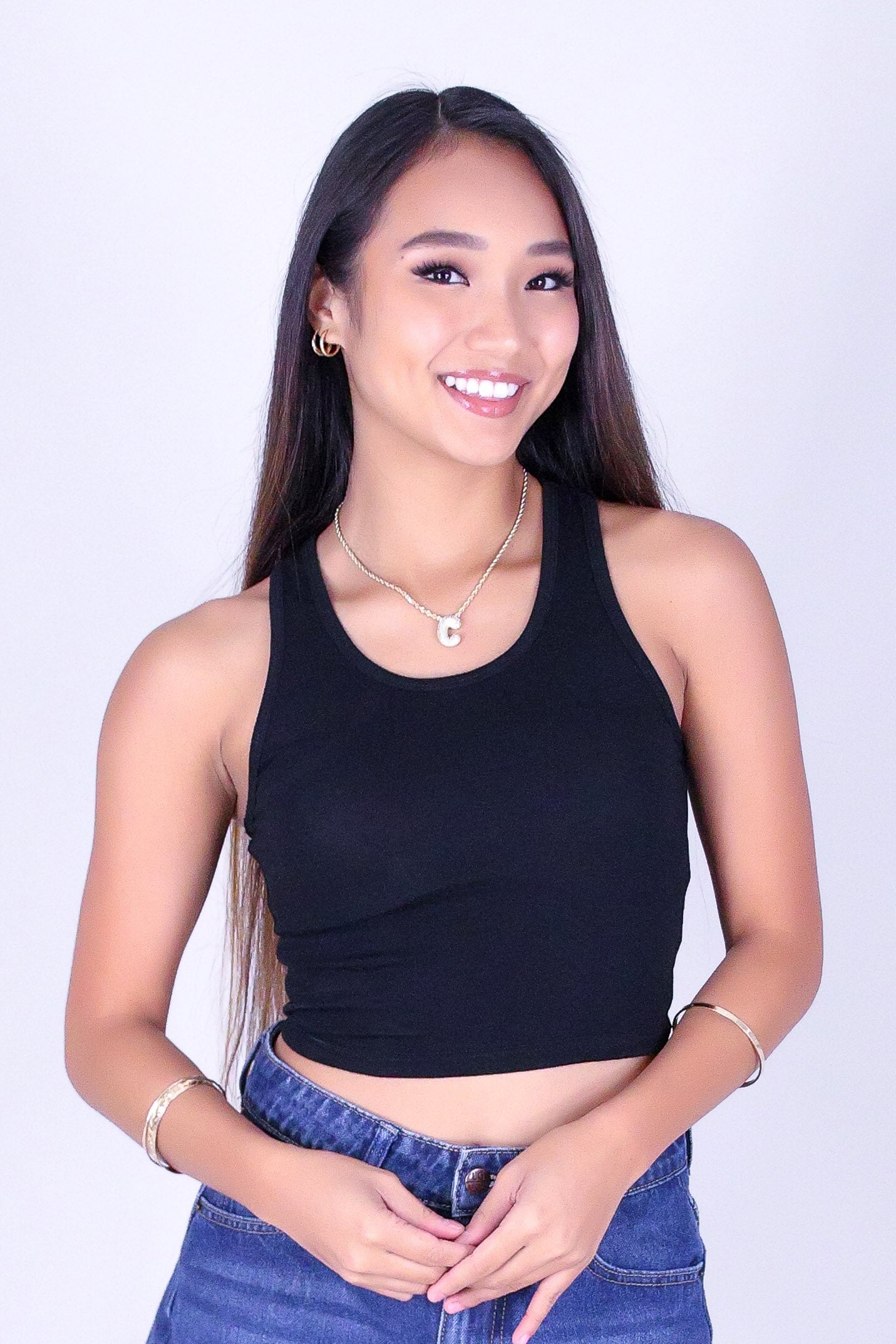 ACTIVE EDGE CROP RACERBACK TANK