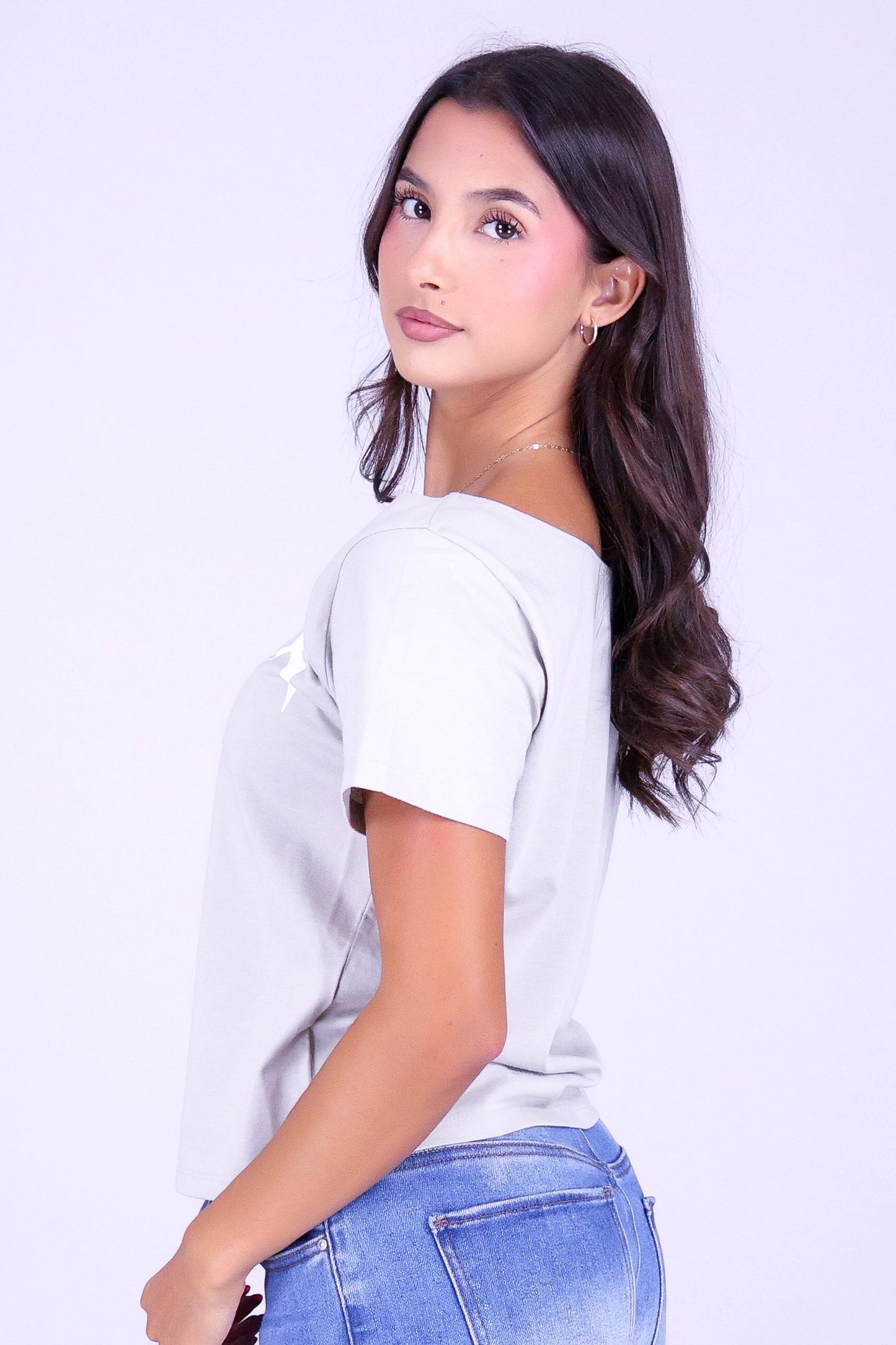 3 IWA OFF SHOULDER TEE