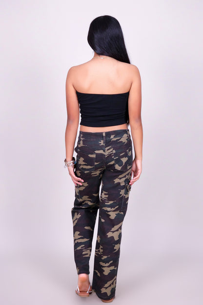 FIELD CAMO CARGO JEANS | KIDS SIZE 2-16