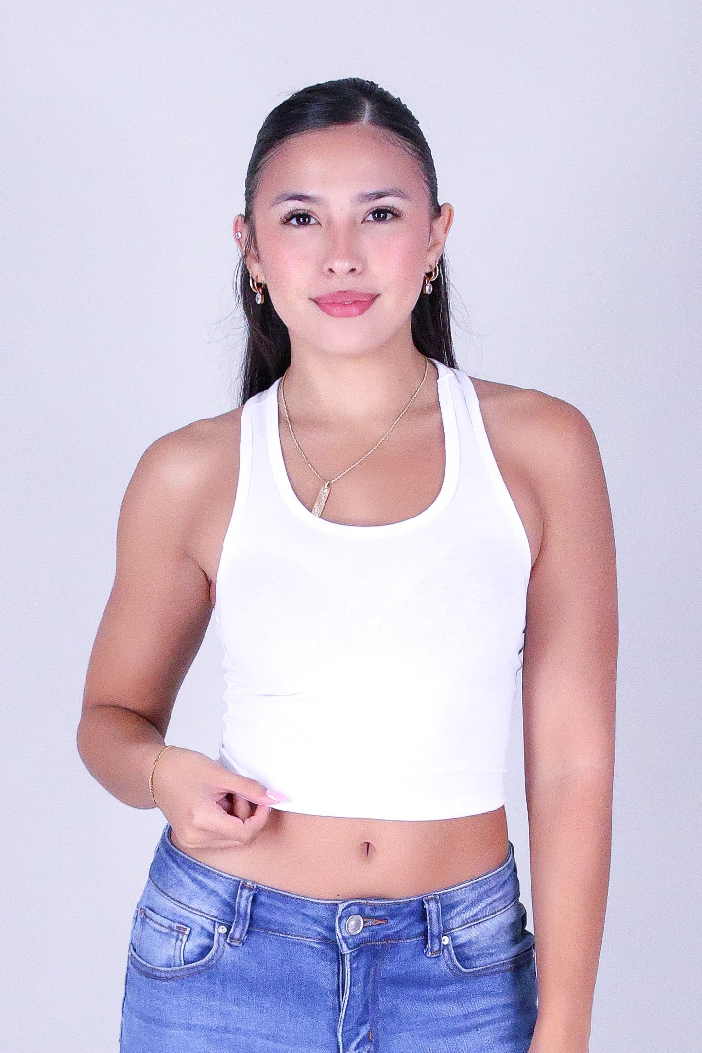 ACTIVE EDGE CROP RACERBACK TANK