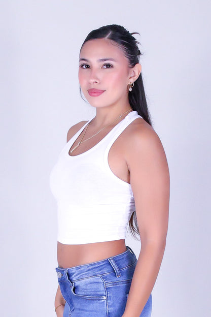 ACTIVE EDGE CROP RACERBACK TANK