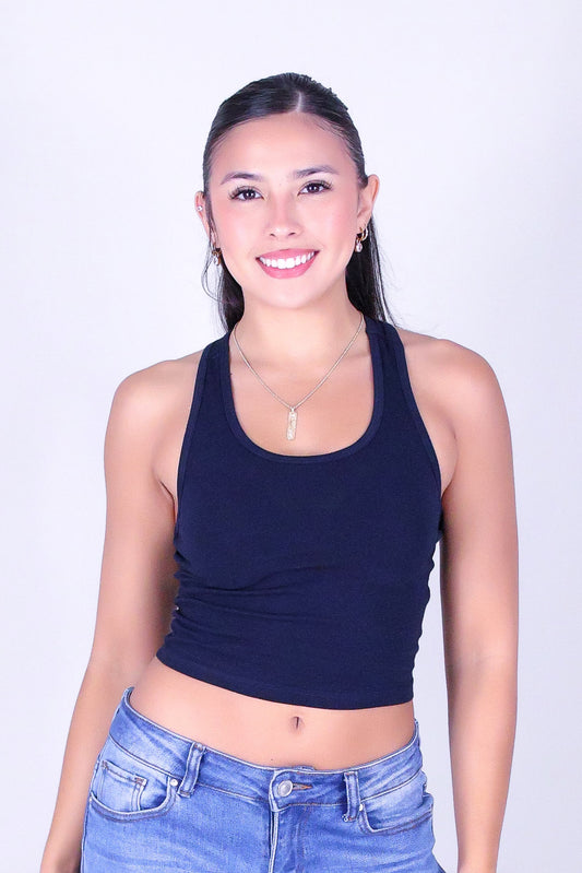 ACTIVE EDGE CROP RACERBACK TANK