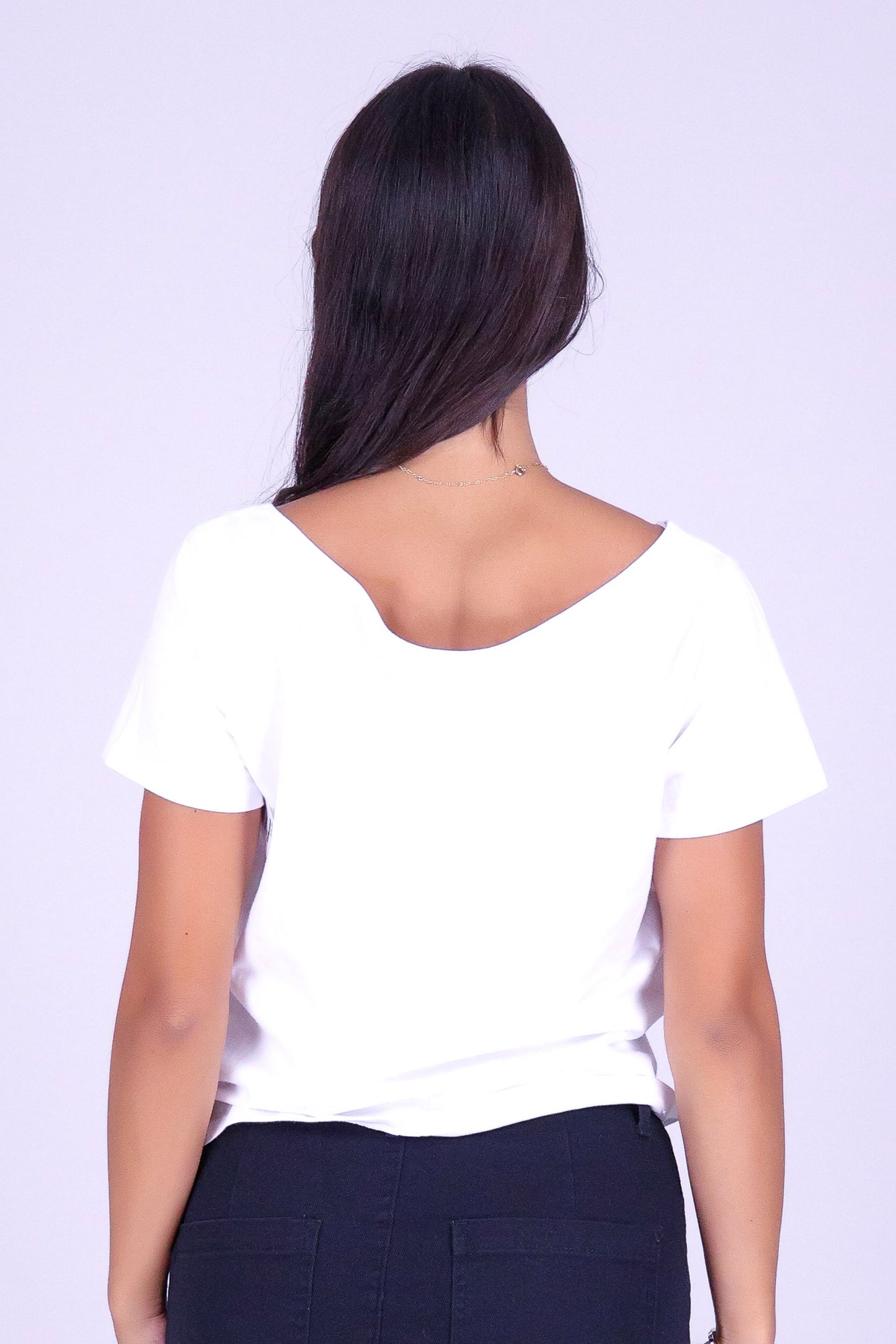 BLESSED OFF SHOULDER TEE