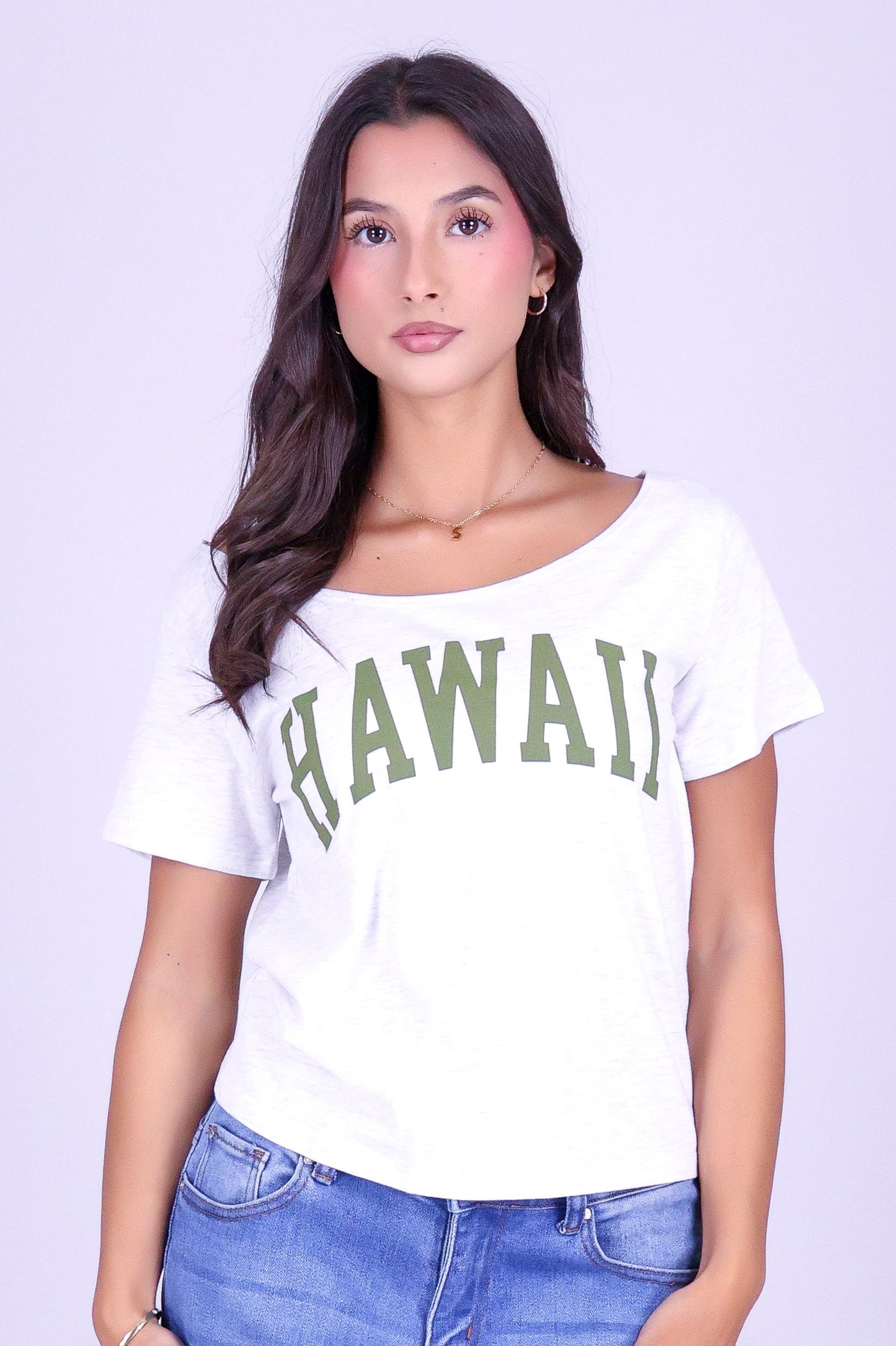 HAWAII OFF SHOULDER TEE