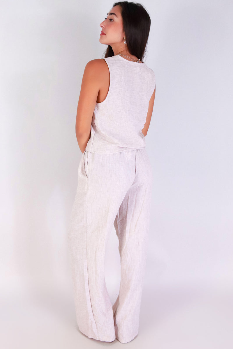 Jeans Warehouse Hawaii - MATCHING SEPARATES - COZY TIES TOP | By IKEDDI IMPORTS