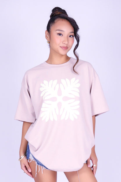 LAUAE QUILT OVERSIZED TEE
