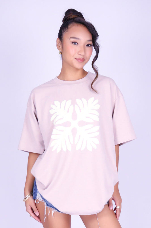 LAUAE QUILT OVERSIZED TEE